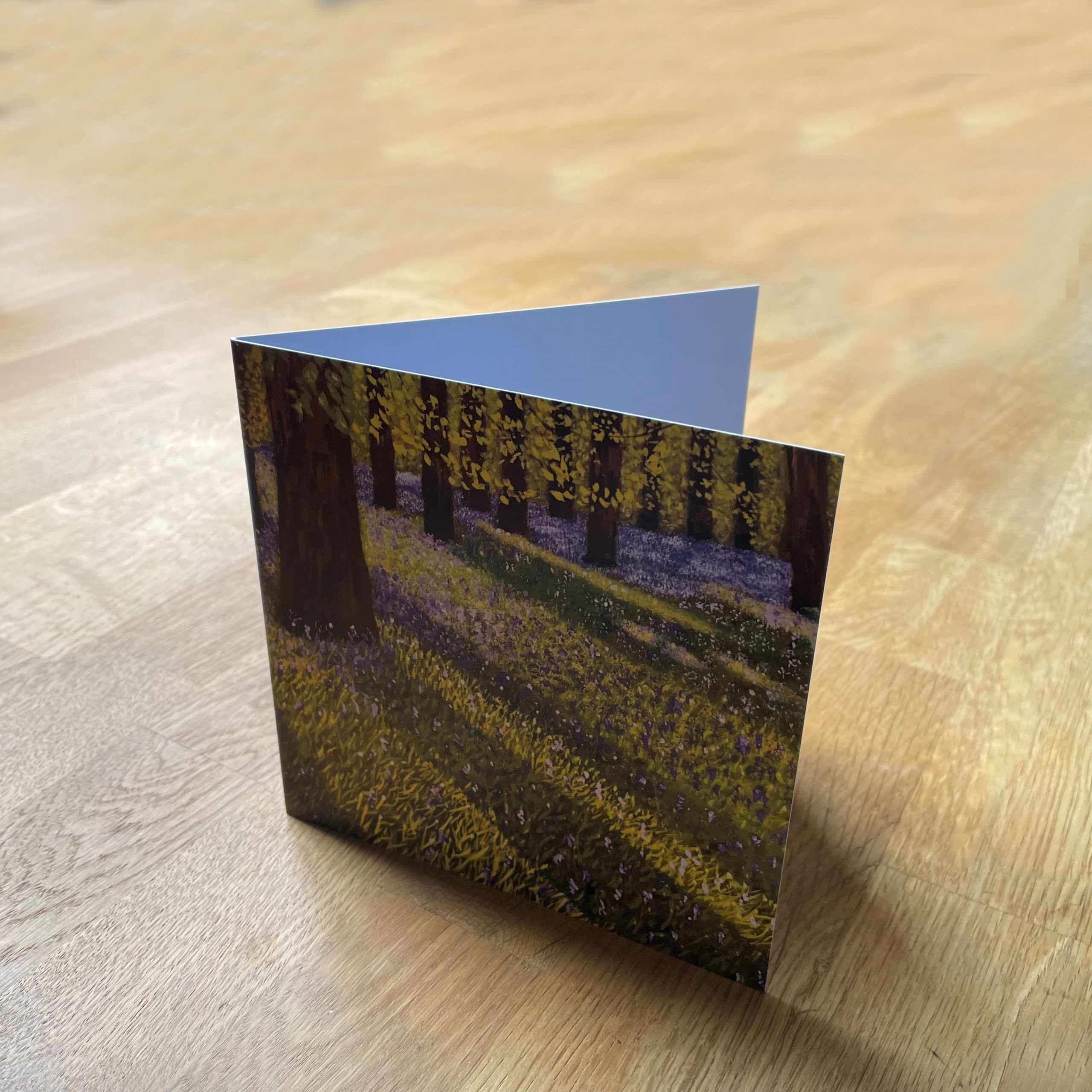 Bluebell Wood Greetings Card