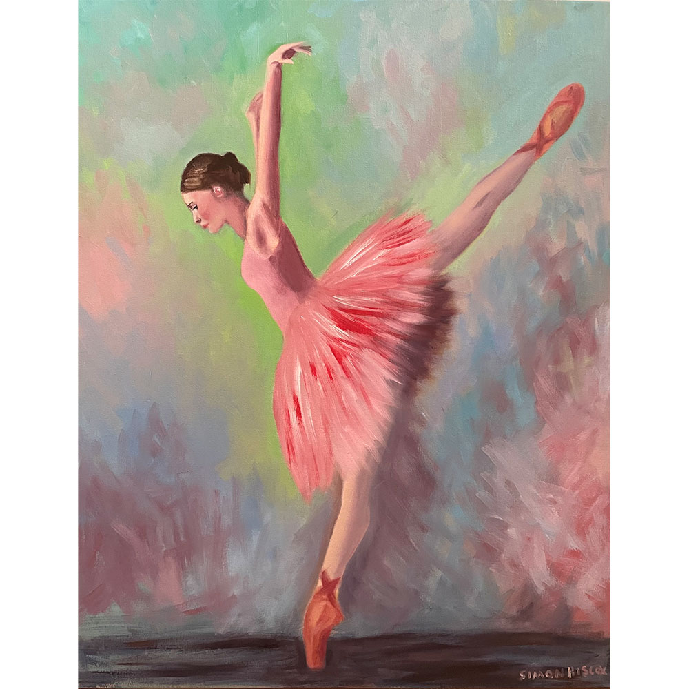 A4 Ballerina Print