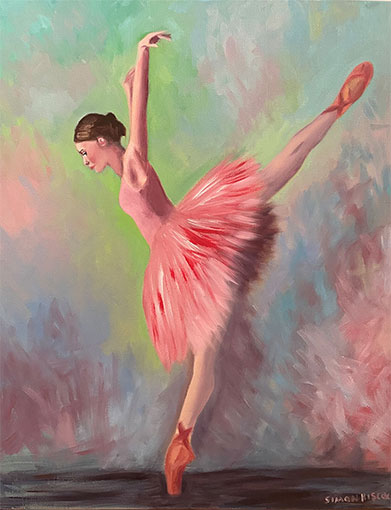 Ballerina A4 Print